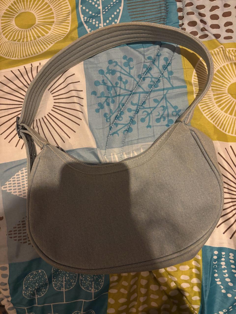 Sac à main bleu jean